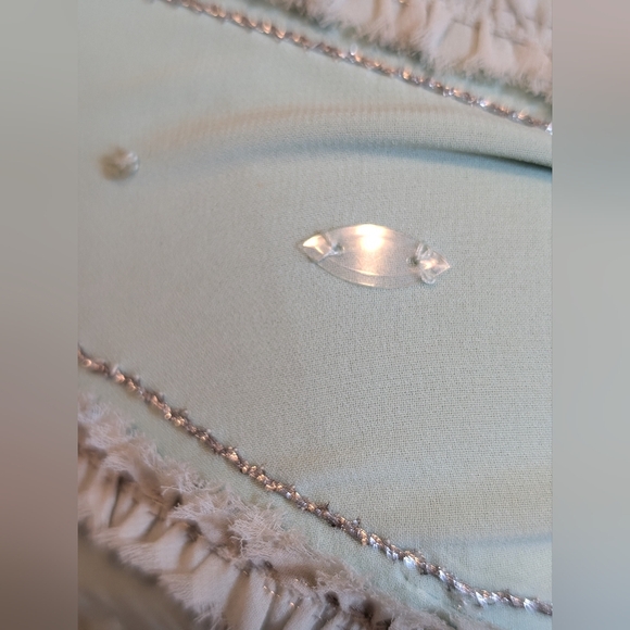 [🔥Vintage Y2K🔥] Stunning LUX Seafoam Slip Dress from Urban Outfitters | Size 9 - Picture 8 of 17